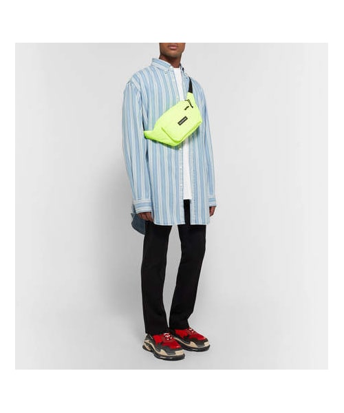 BALENCIAGA(バレンシアガ)の「Balenciaga Logo-Print Cotton-Jersey T-Shirt(Tシャツ/カットソー・メンズ・White・L/XL/M/S)」の3枚目の写真