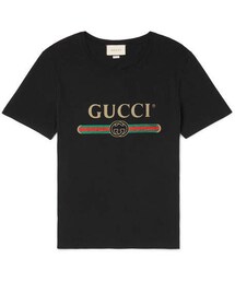 GUCCI | Gucci Printed Cotton-Jersey T-Shirt(Tシャツ/カットソー)