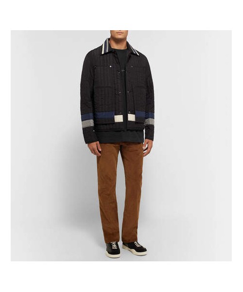 Acne Studios（アクネストゥディオズ）の「Acne Studios Logo-Print Garment-Dyed Cotton-Jersey T-Shirt（Tシャツ/カットソー・メンズ・Black・XS/S/M/XL/L）」の3枚目の写真