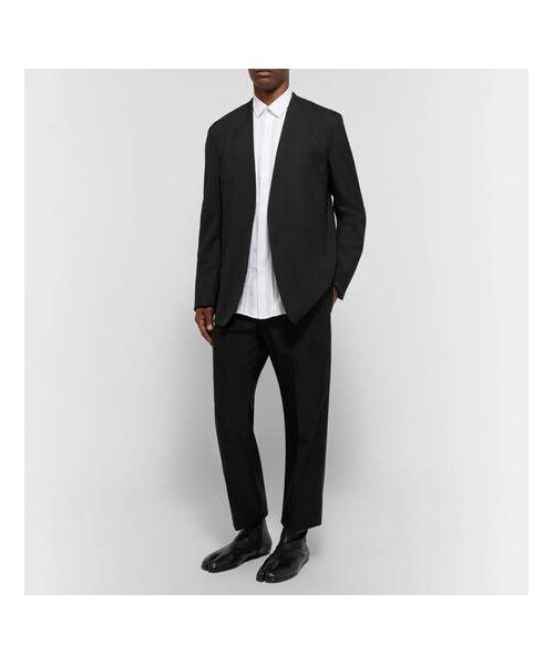 Maison Margiela(メゾンマルジェラ)の「Maison Margiela Tabi Leather Boots(ブーツ・メンズ・Black・Eu43)」の3枚目の写真