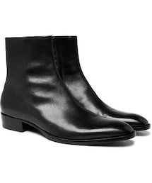 Saint Laurent | Saint Laurent Wyatt Leather Chelsea Boots(ブーツ)