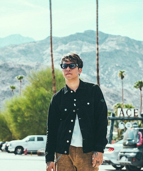 CAMBIO（カンビオ）の「SUEDE LEATHER JACKET スウェードレザーシャツ