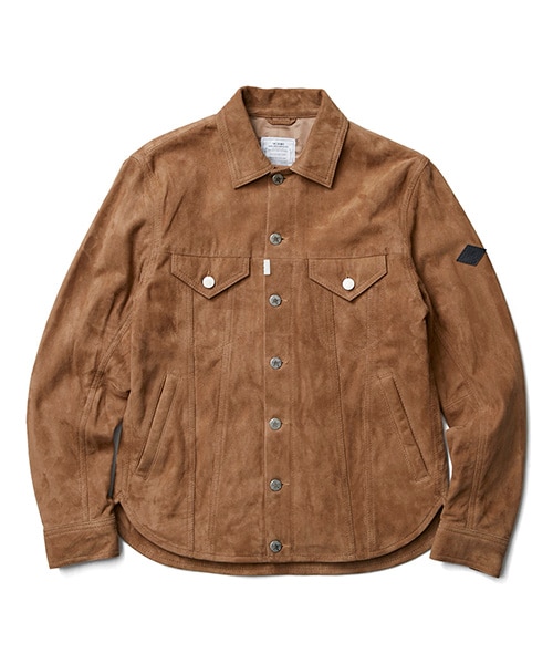 スウェードジャケット CAMBIO（カンビオ）の「SUEDE LEATHER JACKET スウェードレザーシャツ