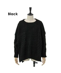 Sheson | Sheson(シーズン)セレクト ケーブルパッチワークニット(ニット/セーター)