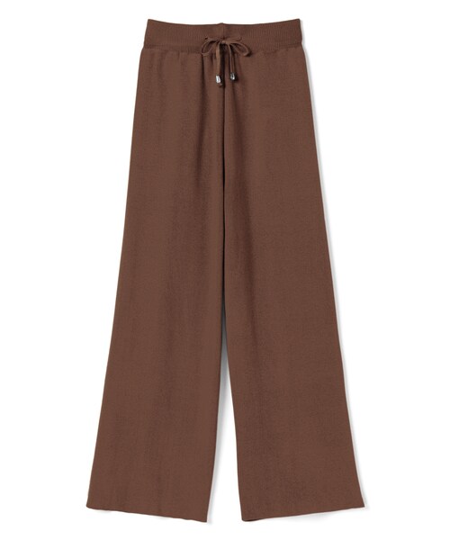 GRL（グレイル）の「ニットワイドパンツ（その他パンツ・レディース・ベージュ/ブラック/モカ/ラベンダー/ブラウン・M/Ｍ）」の3枚目の写真