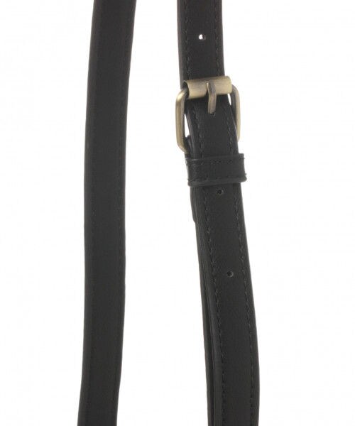 studio CLIP(スタディオクリップ)の「がま口フェイクファーショルダーバッグ(バッグ・ライトグレー/ブラック/アイボリー)」の7枚目の写真