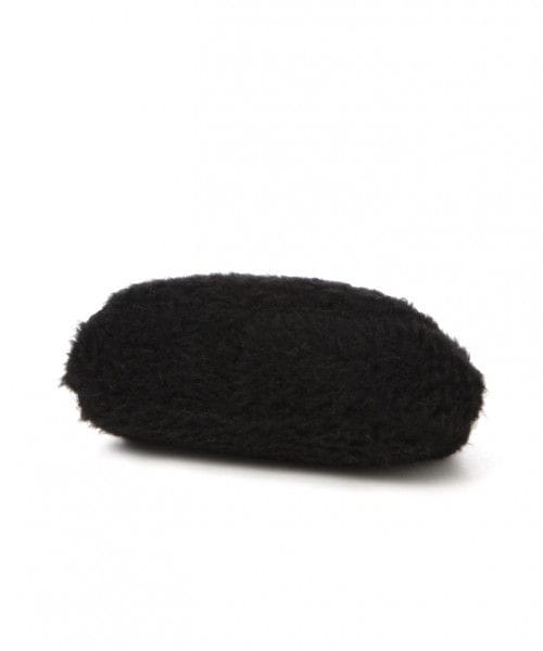 studio CLIP(スタディオクリップ)の「がま口フェイクファーショルダーバッグ(バッグ・ライトグレー/ブラック/アイボリー)」の6枚目の写真