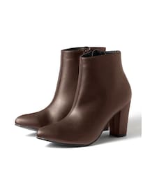 GRL | 太ヒールポインテッドトゥショートブーツ(ブーツ)