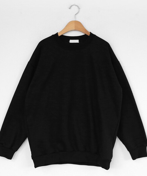 DHOLIC（ディーホリック）の「裏起毛コットンスウェット（スウェット・レディース・ベージュ/ブラウン/その他/レッド/ブラック/グレー・FREE）」の2枚目の写真