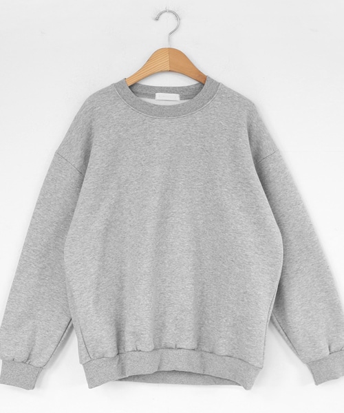 DHOLIC（ディーホリック）の「裏起毛コットンスウェット（スウェット・レディース・ベージュ/ブラウン/その他/レッド/ブラック/グレー・FREE）」の3枚目の写真