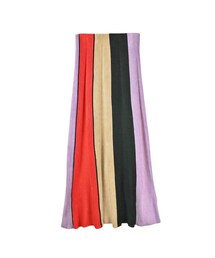 AULA AILA | AULA AILA COLOR BLOCK KNIT SKIRT(スカート)