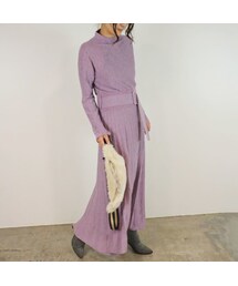 AULA AILA | AULA AILA KNIT PLEATS DRESS(ワンピース)