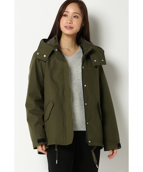 ikka（イッカ）の「3WAYマウンテンパーカー（その他アウター・レディース・ブラック/レッド/オリーブ・Ｍ/Ｌ）」の3枚目の写真