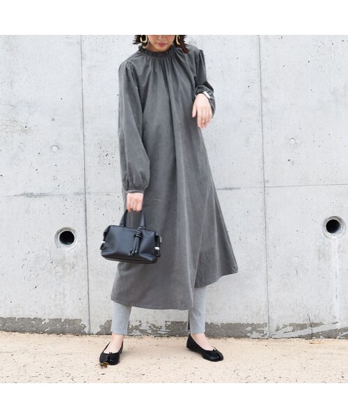 no brand（ノーブランド）の「ネックフリルピーチOP（ワンピース・レディース・その他）」の5枚目の写真