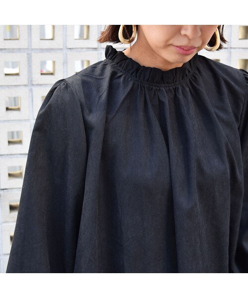 no brand（ノーブランド）の「ネックフリルピーチOP（ワンピース・レディース・その他）」の14枚目の写真