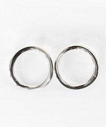 DHOLIC | ブラスウェーブリングピアス(ピアス（両耳用）)