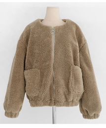 DHOLIC | ポケットショートボアジャケット(その他アウター)