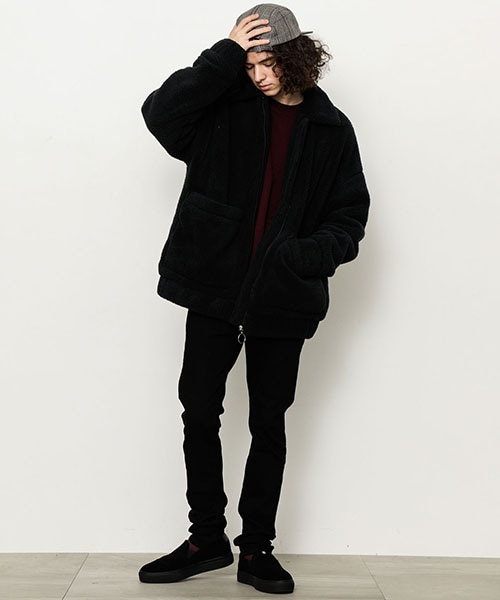 STUDIO SEVEN（スタジオ セブン）の「ダブルフリースジャケット