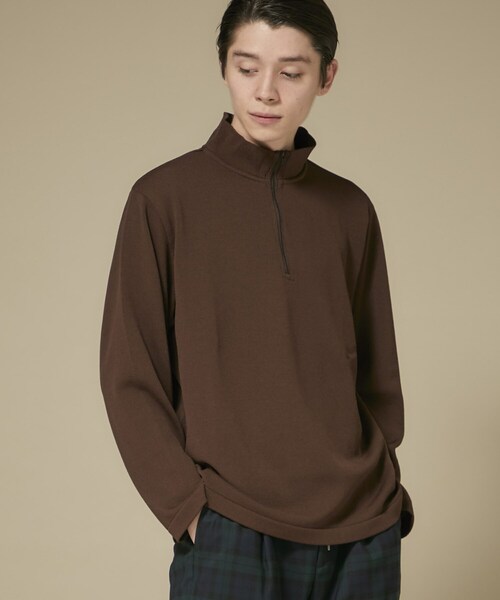 WRAPINKNOT（ラッピンノット）の「STUDIOUS別注ハーフZIPニット