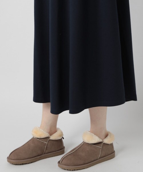 studio CLIP（スタディオクリップ）の「ポンチフレアワンピース（ワンピース/ドレス・スモーク/グリーン/ネイビー）」の9枚目の写真