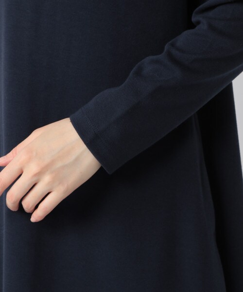 studio CLIP（スタディオクリップ）の「ポンチフレアワンピース（ワンピース/ドレス・スモーク/グリーン/ネイビー）」の7枚目の写真