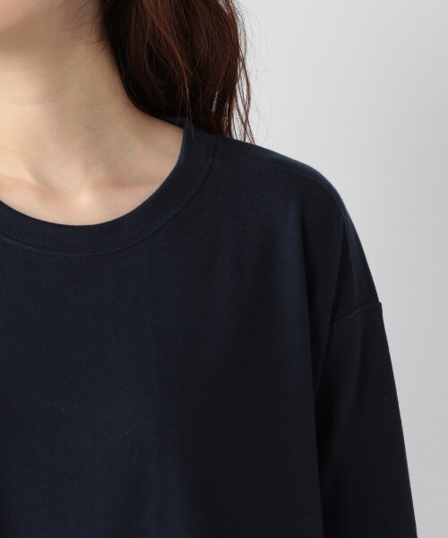 studio CLIP（スタディオクリップ）の「ポンチフレアワンピース（ワンピース/ドレス・スモーク/グリーン/ネイビー）」の6枚目の写真