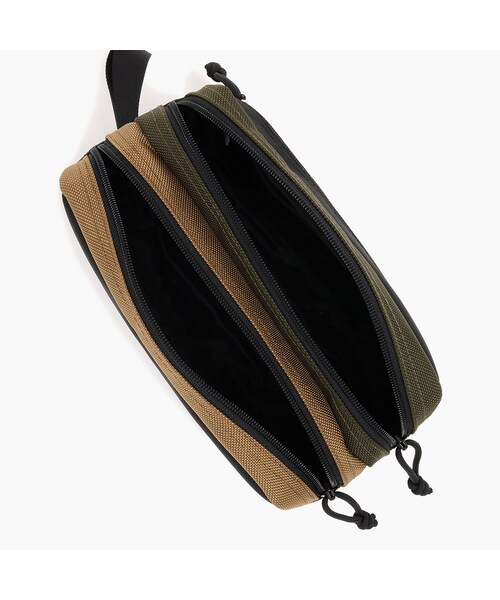 旅行かばん・小分けバッグ Briefing 20th Anniv. ZIP POUCH-3 CRAZY BRIEFING（ブリーフィング）の「20TH ANNIVERSARY DOUBLE ZIP