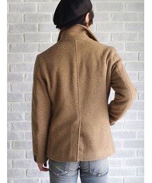 LOUNGE LIZARD（ラウンジリザード）の「HERRING BONE MELTON 両面起毛P