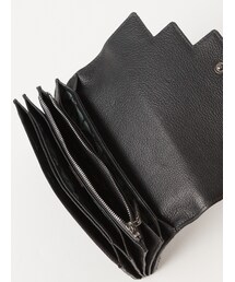 Jamin Puech（ジャマンピュエッシュ）の「スエード×ハラコ長財布