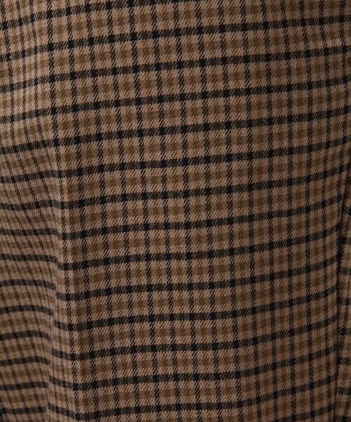 RAGEBLUE（レイジブルー）の「TRガンクラブチェックスラックス（パンツ・ブラウン系）」の12枚目の写真