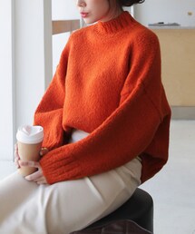 DHOLIC | ボクシーハイネックニット(ニット/セーター)