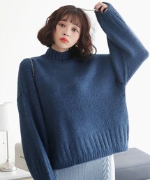 DHOLIC | ボクシーハイネックニット(ニット/セーター)