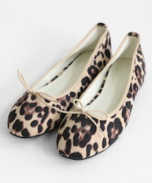 DHOLIC | 2TYPEスエード調リボンシューズ(バレエシューズ)