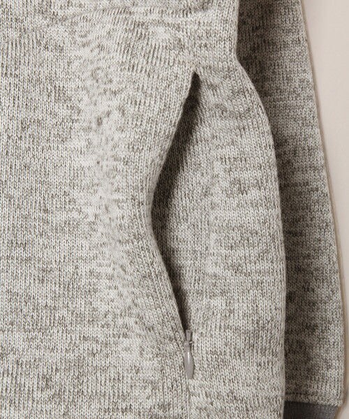 RAGEBLUE（レイジブルー）の「ニットフリースクルー（トップス・グレー系/ダークグレー/ネイビー）」の9枚目の写真