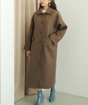 DHOLIC | ラグランスリーブボクシーロングコート(羽絨衣/大衣)