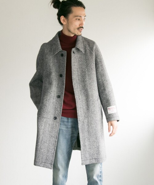 URBAN RESEARCH（アーバンリサーチ）の「HARRIS TWEED 巴爾瑪肯大衣
