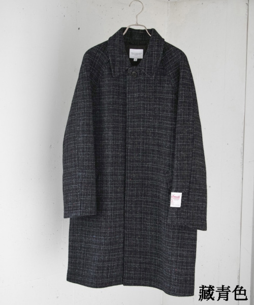 Harris Tweed アーバンリサーチ　 グレー Mサイズ URBAN RESEARCH（アーバンリサーチ）の「HARRIS TWEED 巴爾瑪肯大衣