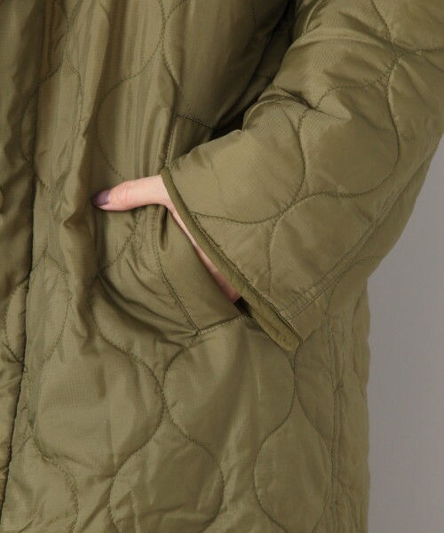 LOWRYS FARM（ローリーズファーム）の「リバーシブルボアコート（ジャケット/アウター・オフ×カーキ/ベージュ×ベージュ/カーキ×カーキ）」の15枚目の写真