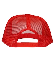 め*め様 Challenger 赤 キャップ　新品 CHALLENGER/WOLF MC MESH CAP（RED）［ウルフMCメッシュキャップ