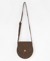 DHOLIC | スエード調ラウンドショルダーバッグ(ショルダーバッグ)