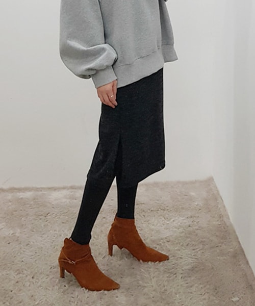 DHOLIC（ディーホリック）の「ロングスカートレイヤードレギンス