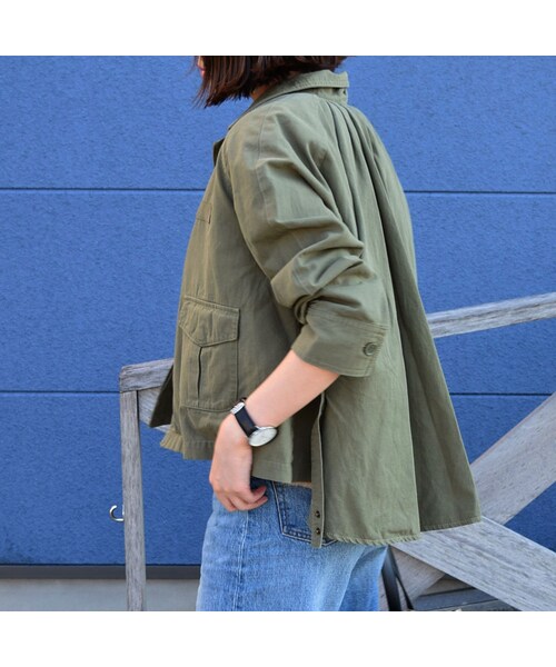 no brand(ノーブランド)の「3WAYバックフレアミリタリーJK(ミリタリージャケット・レディース・その他)」の16枚目の写真