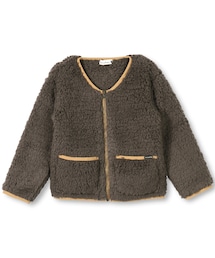 BRANSHES | ボアノーカラーフリース(ブルゾン)