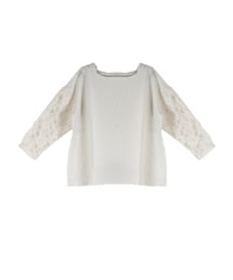 STYLEBLOCK | サカリバ×フロッキーレース切り替えトップス(シャツ/ブラウス)