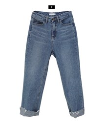 Dailyabout | カットオフボーイフレンドデニムパンツ(デニムパンツ)