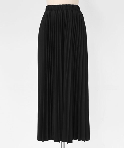 DHOLIC（ディーホリック）の「プリーツウエストゴムスカート（スカート・レディース・グリーン/ブラウン/ブラック・FREE）」の2枚目の写真