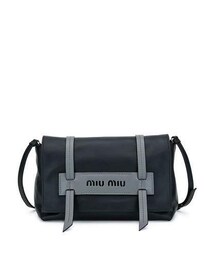 miu miu キルティングショルダーバッグ グレー miu miu キルティングショルダーバッグライトグレー - メルカリ