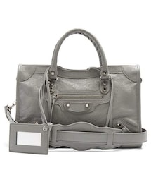 BALENCIAGA | Balenciaga - Classic Metallic Edge City S Bag - Womens - Light Grey(トートバッグ)