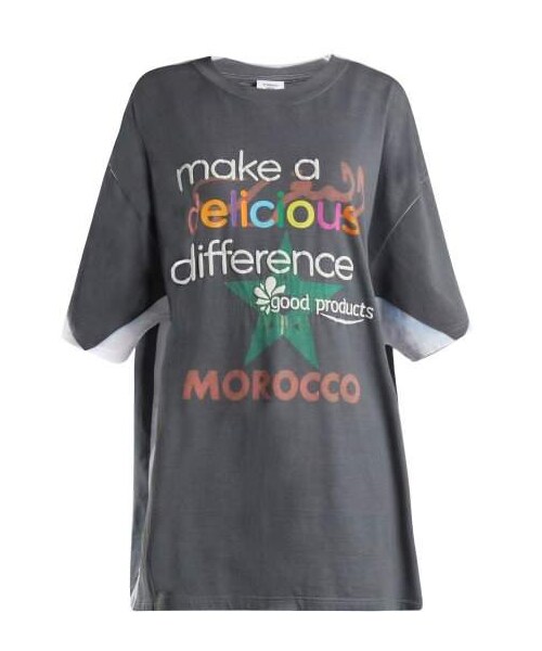登坂着【 VETEMENTS  】 Make a difference Tシャツ