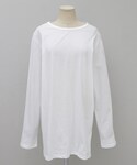 DHOLIC | 2TYPEオーバーサイズサイドスリットTシャツ(T恤)